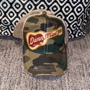 7S Camo Damn Strait Trucker Hat